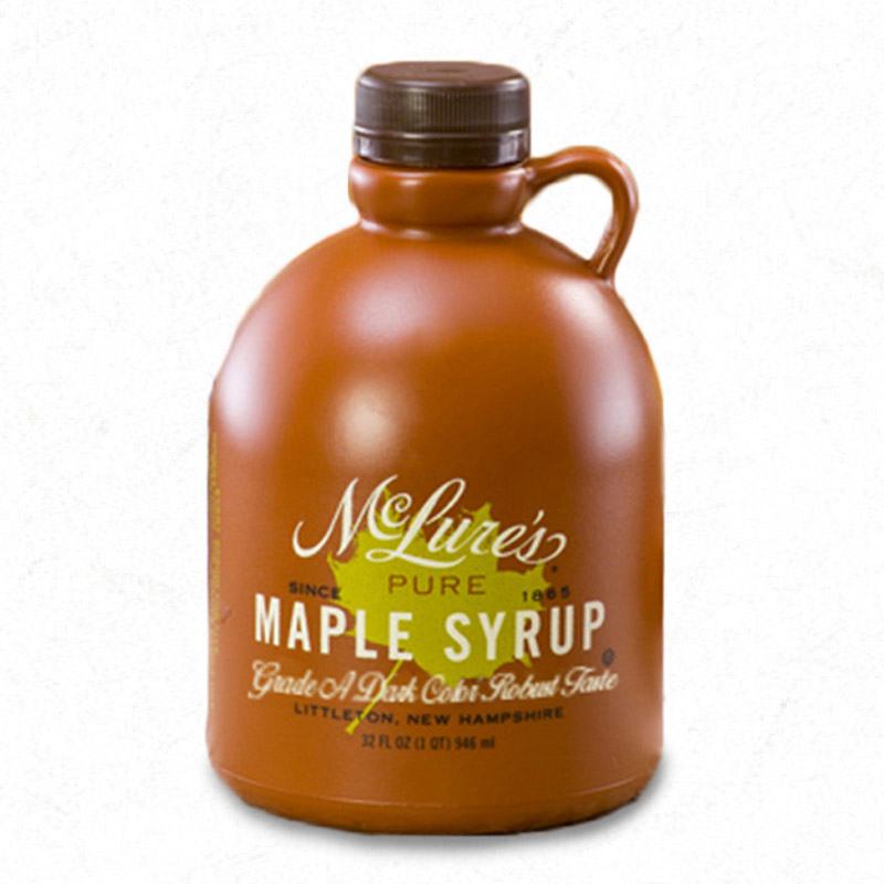 Dark Color Robust Taste Maple Syrup 32oz Dutch Gold Honey